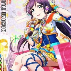 Presale Love Live! Toujou Nozomi UR New Pink Card Colorful Dresses Suit Cosplay Costumes