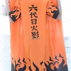 Anime Naruto 6th Hokage Cosplay Costumes Outfit Uzumaki Naruto Cloak -Anime Costumes store online 5 4 1