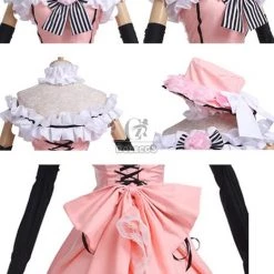 Black Butler Ciel Phantomhive Cosplay Costumes Pink Princess Dress -Anime Costumes store online 601 1