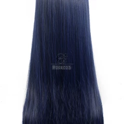 Anime Naruto Hinata Hyuga Ink Mixed Blue Bang Cosplay Wigs -Anime Costumes store online 60cm bobo bang shione togawa long straight blue black cosplay wig 4 1