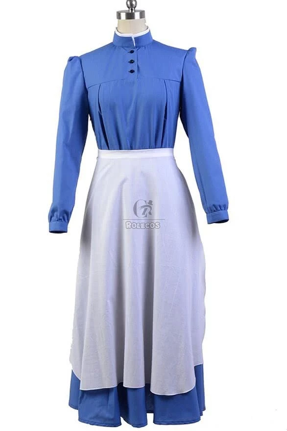 Howl's Moving Castle Sophie Hatter Cosplay Costume 4 Howl's Moving Castle Sophie Hatter Cosplay Costume - Image 4