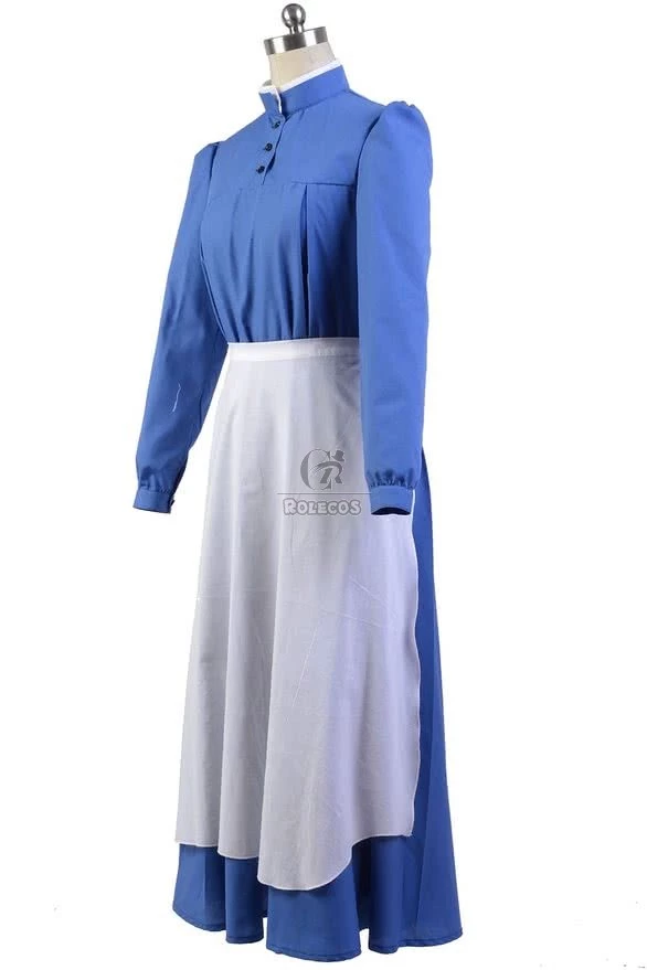 Howl's Moving Castle Sophie Hatter Cosplay Costume 3 Howl's Moving Castle Sophie Hatter Cosplay Costume - Image 3