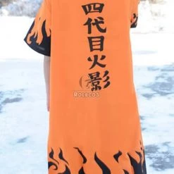 Anime Naruto 6th Hokage Cosplay Costumes Outfit Uzumaki Naruto Cloak -Anime Costumes store online 6 1 1