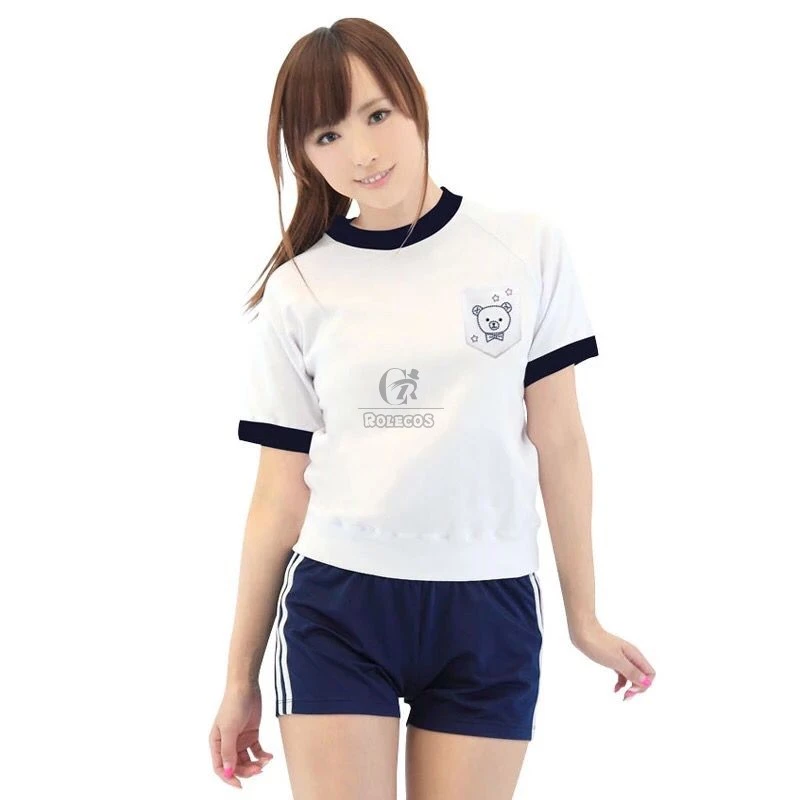 Inu X Boku SS Roromiya Karuta Sports Suit Cosplay Costume 1 Inu X Boku SS Roromiya Karuta Sports Suit Cosplay Costume