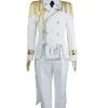 Uta No Prince-sama Shining All Star White Military Uniform Cosplay Costume