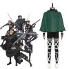 Anime Attack on Titan Season 4 Eren Scout Regiment Uniform Cosplay Costume