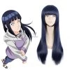 Anime Naruto Hinata Hyuga Ink Mixed Blue Bang Cosplay Wigs
