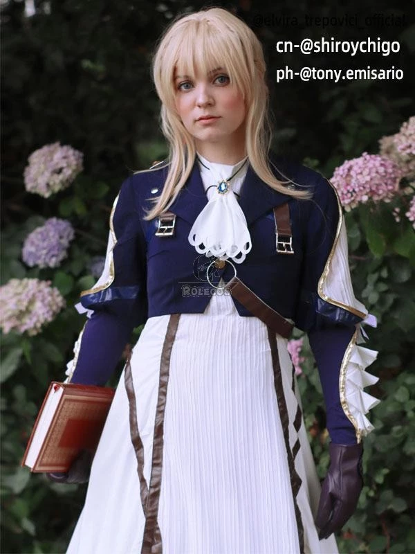 Anime Violet Evergarden Violet Evergarden Cosplay Costumes 7 Anime Violet Evergarden Violet Evergarden Cosplay Costumes - Image 7