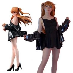 ASS Studio Asuka Black Dress Cosplay Costume