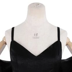 ASS Studio Asuka Black Dress Cosplay Costume -Anime Costumes store online ass studio eva asuka cosplay costume5