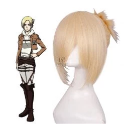 Attack on Titan Annie Leonhart Blond Cosplay Wigs