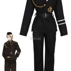 Axis Powers Hetalia APH Prussia Cospaly Army Costume
