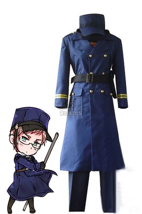 Axis Powers Hetalia Sweden Military Outfits Cosplay Costumes 1 Axis Powers Hetalia Sweden Military Outfits Cosplay Costumes