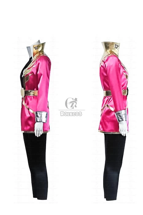 Kaizoku Sentai Gokaiger Pink Cosplay Costume 2 Kaizoku Sentai Gokaiger Pink Cosplay Costume - Image 2