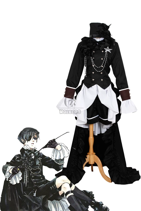 Black Butler Ciel Phantomhive Cosplay Costume Classical uniform in party 1 Black Butler Ciel Phantomhive Cosplay Costume Classical uniform in party