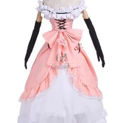 Black Butler Ciel Phantomhive Cosplay Costumes Pink Princess Dress -Anime Costumes store online black butler ciel phantomhive cosplay costumes pink princess dress 2