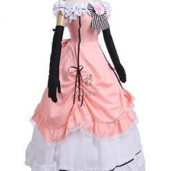 Black Butler Ciel Phantomhive Cosplay Costumes Pink Princess Dress -Anime Costumes store online black butler ciel phantomhive cosplay costumes pink princess dress 3