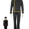 Black Uniform Gintama Earthworks Fourteen Lang Cosplay Costume Shinsengumi
