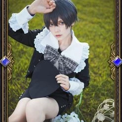 Black Butler Ciel Phantomhiv Childhood Cosplay Costume -Anime Costumes store online black butler ciel phantomhiv childhood cosplay costume 4