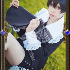 Black Butler Ciel Phantomhiv Childhood Cosplay Costume -Anime Costumes store online black butler ciel phantomhiv childhood cosplay costume 7