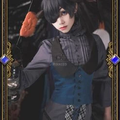 Black Butler Ciel Phantomhiv Halloween Cosplay Costume -Anime Costumes store online black butler ciel phantomhiv halloween cosplay costume 3