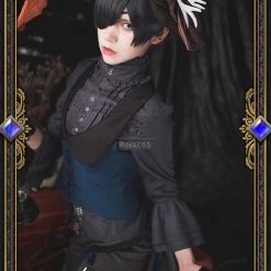 Black Butler Ciel Phantomhiv Halloween Cosplay Costume -Anime Costumes store online black butler ciel phantomhiv halloween cosplay costume 4