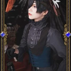 Black Butler Ciel Phantomhiv Halloween Cosplay Costume -Anime Costumes store online black butler ciel phantomhiv halloween cosplay costume 5