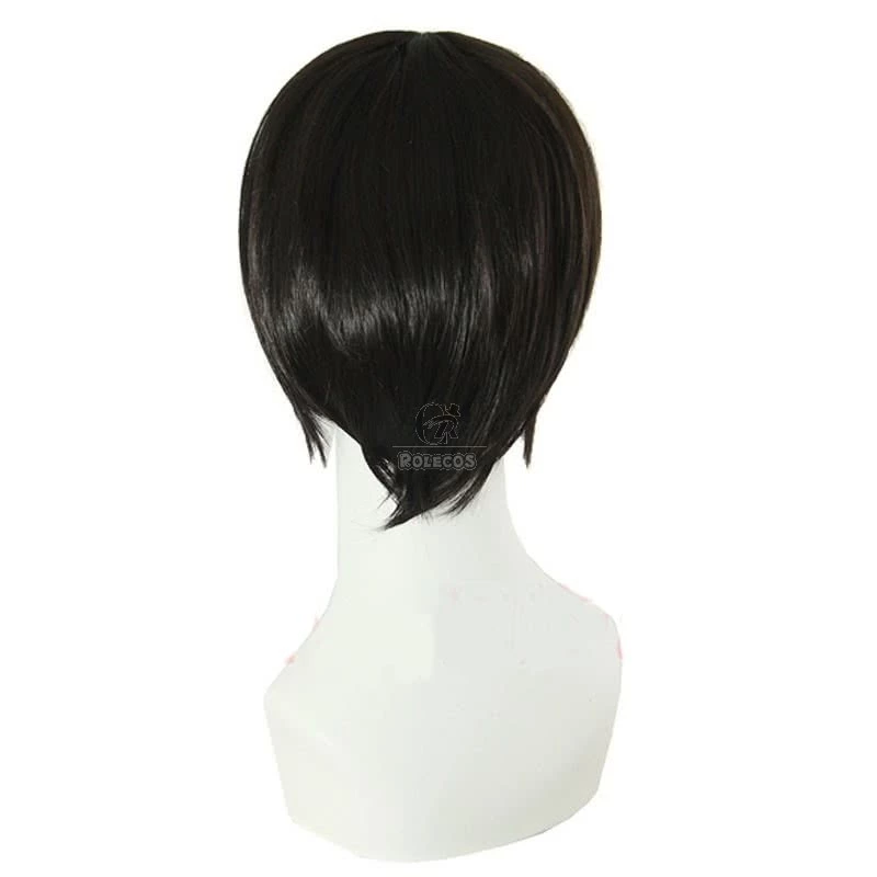 Black Butler Sebastian Michaelis Short Black Cosplay Wig 4 Black Butler Sebastian Michaelis Short Black Cosplay Wig - Image 4