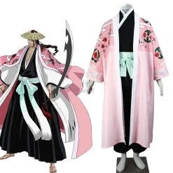 Bleach Shunsui Kyōraku Kimono Cosplay Costume