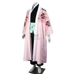 Bleach Shunsui Kyōraku Kimono Cosplay Costume -Anime Costumes store online bleach shunsui ky raku kimono cosplay costume4