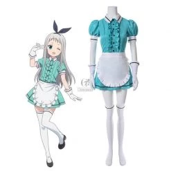 Blend S Hideri Kanzaki Anime Green Cosplay Costumes