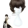 Bungo Stray Dogs Osamu Dazai Brown Synthetic Anime Cosplay Wigs