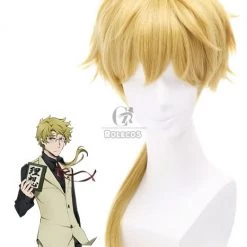 Bungou Stray Dogs Doppo Kunikida Gold Cosplay Wigs