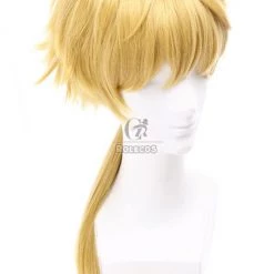 Bungou Stray Dogs Doppo Kunikida Gold Cosplay Wigs 6 Bungou Stray Dogs Doppo Kunikida Gold Cosplay Wigs -Anime Costumes store online bungou stray dogs doppo kunikida gold cosplay wigs 3