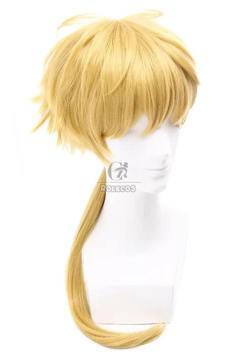 Bungou Stray Dogs Doppo Kunikida Gold Cosplay Wigs 3 Bungou Stray Dogs Doppo Kunikida Gold Cosplay Wigs - Image 3