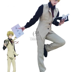Bungou Stray Dogs Doppo Kunikida Whole Suit Cosplay Costumes