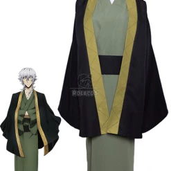 Bungou Stray Dogs Yukichi Fukuzawa Anime Cosplay Costumes Unisex Bathrobes Kimonos