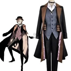 Bungou Stray Dogs Chūya Nakahara Anime Cosplay Costumes