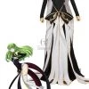 Code Geass C.C. Queen Dress Anime Cosplay Costume
