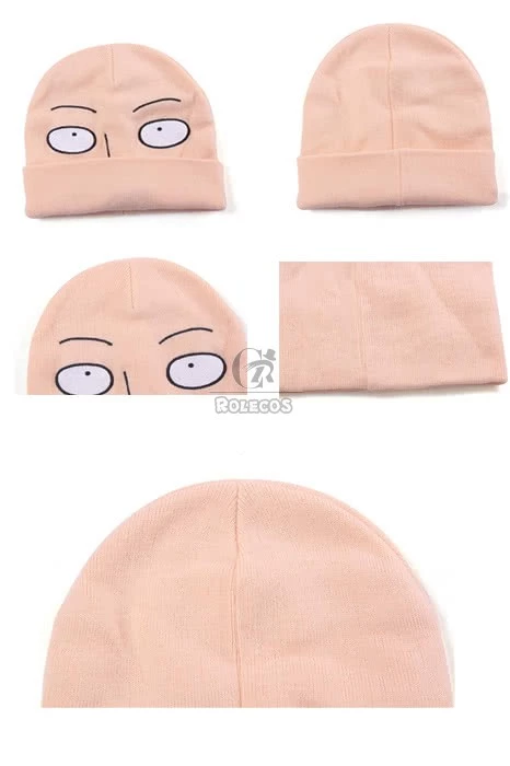 One Punch Man Saitama With Vacant Look Cosplay Costumes Hat 4 One Punch Man Saitama With Vacant Look Cosplay Costumes Hat - Image 4