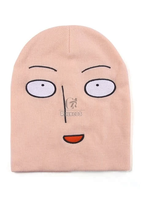 One Punch Man Saitama With Vacant Look Cosplay Costumes Hat 2 One Punch Man Saitama With Vacant Look Cosplay Costumes Hat - Image 2