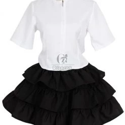 Fairy Tail Erza Scarlet Cosplay Costume Black Suit -Anime Costumes store online cc 0239 bkl 4