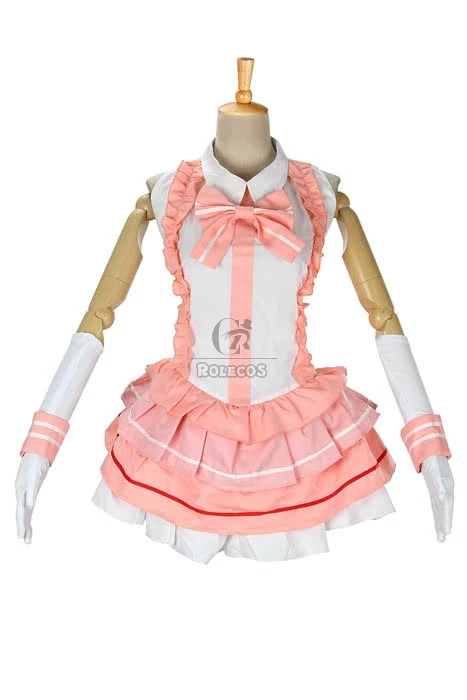 Sword Art Online Asuna Yuuki Cosplay Costume Female Dress 2 Sword Art Online Asuna Yuuki Cosplay Costume Female Dress - Image 2