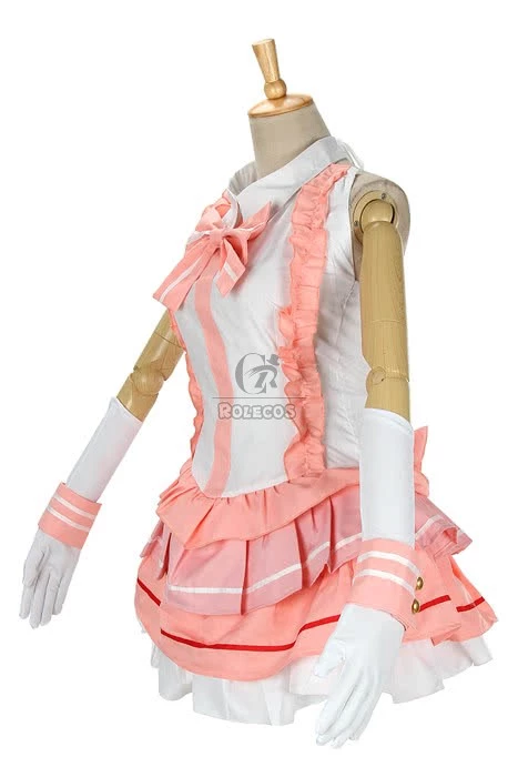 Sword Art Online Asuna Yuuki Cosplay Costume Female Dress 3 Sword Art Online Asuna Yuuki Cosplay Costume Female Dress - Image 3