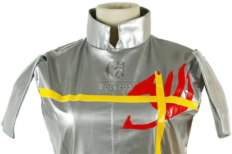 Fairy Tail Erza Scarlet Silver Female Dress Cosplay Costume 5 Fairy Tail Erza Scarlet Silver Female Dress Cosplay Costume - Image 5