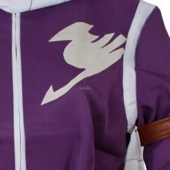 Fairy Tail Team Fairy Tail Natsu Dragneel Cosplay Costumes Purple Robe -Anime Costumes store online cc 0409 pum 7 1 1