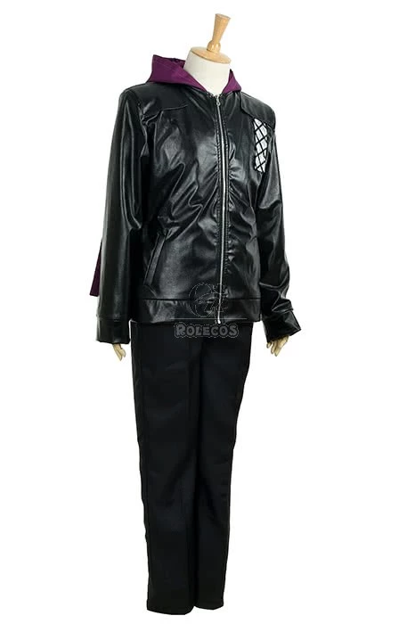 Tokyo Ghoul Kirishima Ayato Black PU Cosplay Costume Fancy Uniform 4 Tokyo Ghoul Kirishima Ayato Black PU Cosplay Costume Fancy Uniform - Image 4