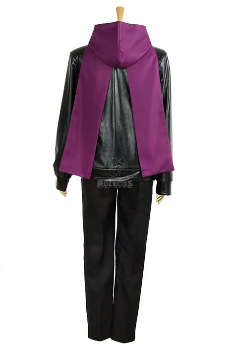 Tokyo Ghoul Kirishima Ayato Black PU Cosplay Costume Fancy Uniform 5 Tokyo Ghoul Kirishima Ayato Black PU Cosplay Costume Fancy Uniform - Image 5