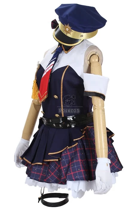Love Live! Kotori Minami Cosplay Costume Blue Policewoman 5 Love Live! Kotori Minami Cosplay Costume Blue Policewoman - Image 5