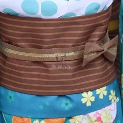 Love Live! Rin Hoshizora Blue Kimono Cosplay Costume -Anime Costumes store online cc 0499 pcm 10